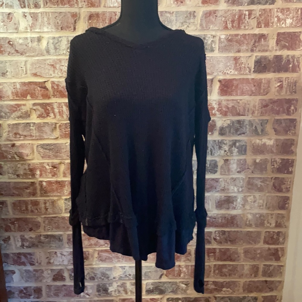 Black Free People Top